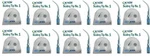 10 X Acteon P5 Booster/newtron Ultrasonic Piezo Universal Dental Scaling Tip #1. Fixed Price $410.00.