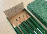 Faber Castell 9000 9100 9609 9610 9616 Pencil Set W/BOX1950S Vintage Used Rare. Fixed Price $208.72.