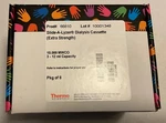 Slide-a-lyzer Dialysis Cassette (extra Strength) 10,000 Mwco, 12 Ml. Fixed Price $120.00.