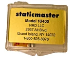 Nrd Llc Staticmaster Alpha 1U400 Ionizer 500 Uci. Fixed Price $225.00.