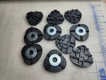 100 Pieces - Whip Mix Magnetic Disposable Plastic Mounting Plates 20002369. Fixed Price $159.99.