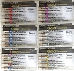 Dentsply Protaper Gold Rotary Files F1,F2,F3,S1,S2,SX-F3, SX19 21MM 6 Pkg. Fixed Price $33.99.