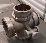 Mdc 8" 4-WAY Cross Chamber Ultra High Vacuum Rotatable Conflat Flanges. Fixed Price $500.00.