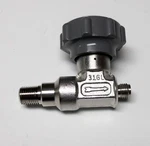Matheson Diaphragm Valve, LMT4374A, 1/4" Mnpt X Tube, S316. Fixed Price $22.90.