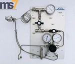 Linde Gas Pressure Gauge Regulator Panel With V200/CN Valve #2. Fixed Price $379.05.
