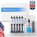 Dentex Dental Light Cure Composite Kit A1 A2 A3.5 B1 Restoration Adhesive Gel. Fixed Price $46.28.