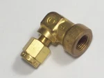 Crawford Swagelok Brass Elbow Fitting, 1/8" Od Tube X Fnpt, B-200-8-2. Fixed Price $13.89.