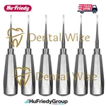Hu-friedy 2MM EL2S Straight Luxating Elevator 6 Pcs Dental Extraction Set. Fixed Price $188.00.