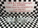 Lot Of 5, Swagelok SS-4C4-1/3, Poppet Check Valve 1/4" Fnpt, Psig, #1373E2. Fixed Price $542.01.