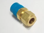Swagelok Brass Connector Fitting, 1/2" Od Tube X Male Npt, B-810-1-8. Fixed Price $11.89.