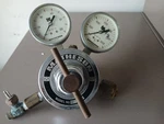 Matheson 8-350 Double Gauge Pneumatic Regulator. Fixed Price $35.00.