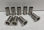 Lot Of 9 New No Box! Swagelok 1/2" Od X3/8" Id Stainless Tubing Inserts SS-815-6. Fixed Price $29.95.