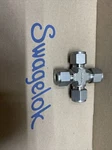 Swagelok 1/2" Tube Stainless Steel Cross SS-810-4. Fixed Price $30.00.
