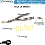 Gc 800111 Crown & Bridge Removing Pliers Instrument Starter Package. Fixed Price $129.60.
