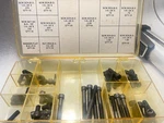 Newport SK-25A Black Oxide Kit Fair Condition 40+ Screws Left 1LB(V17). Fixed Price $9.99.