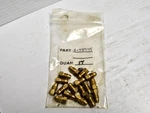 New Lot Of 17 No Name Male Brass Compression Bushing Fitting B1J8545 5/16-24. Fixed Price $25.25.