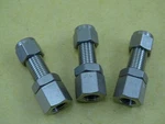 (3) Swagelok 316SS Bulkhead Female Connector 1/2" Tube Od 3/8" Fnpt, SS-810-71-8. Fixed Price $76.90.