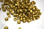 Parker 61CA Brass 3/8" Pipe Compression Tube Nut & Sleeve Bulk Lot Of 170 Pcs. Fixed Price $149.99.