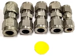 Assorted Lot Bi-lok Straight Union Compression Tube Fittings Of 5**. Fixed Price $15.00.