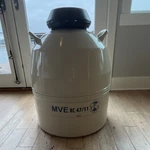 Mve Xc 47/11 Cryogenic Storage Tank With 6 Canisters For Laboratory Use. Fixed Price $1000.00.