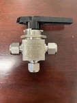 New Swagelok SS-45XTS8, Stainless Steel 3-WAY Ball Valve, Spring Loaded. Fixed Price $100.00.