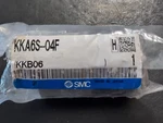 Smc Coupler Stainless Steel KKA6S-04F (new Sealed Pkg.). Fixed Price $85.00.