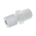 Jaco 10-4-2-P-PG Polypropylene Male Connector 1/4" Od Tube X 1/8"MPT (1042PPG). Fixed Price $14.99.
