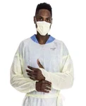 Halyard 43008 Basics Tri Layer Over The Head Isolation Gown AAMI2 Size Qty 100. Fixed Price $16.71.