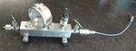 Custom Made Swagelok Instrument Test Manifold W/ (2) SS-4JBR2,NO Shok Transducer. Fixed Price $1104.00.