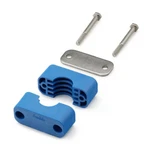 Swagelok 304-S6-PP-24P Bolted Plastic Clamp Pipe Support Kit, 1/2 In.. Fixed Price $10.00.