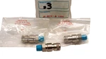 (new Lot Of 3) Swagelok SS-QC4-B-2PM Quick Connect Pipe Body. Fixed Price $79.00.
