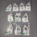 Expired & Opened: Lot Of 10 Cole-parmer 1.5" Sanitary Hinged Clamps Single-pin. Fixed Price $99.95.