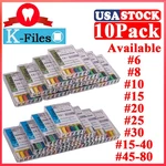 10PKS Easyinsmile Dental Endodontic File Hand Use Root Canal #15-40/45-80. Fixed Price $17.17.