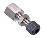 1/2 Tube X Fnpt 316SS Female Bulkhead Connector Parker Cpi 8-8 GH2BZ-SS. Fixed Price $14.40.