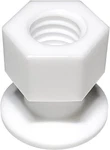 Hfs(r) KF25 To GL25 Vacuum Adapter, White Ptfe. Fixed Price $17.99.