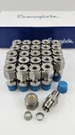 (25PK) Swagelok SS-400-1-2 Nob Stainless Stl Male Connector 1/4" Tube X 1/8" Npt. Fixed Price $274.95.