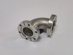 Varian Conflat 2.75'' 90 Degree Elbow Rotatable Flanges Ultra High Vacuum. Fixed Price $43.50.