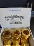 B-1010-9 Brass Swagelok Tube Fitting, Union Elbow, 5/8 In. Od (5PCES) New. Fixed Price $48.08.