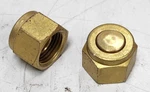(2) New Swagelok Brass Plug 3/8" Tube Fitting B-600-P. Fixed Price $20.00.